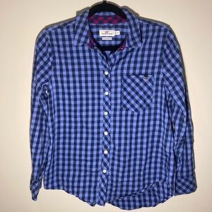 Gingham Vineyard Vines Button Up
